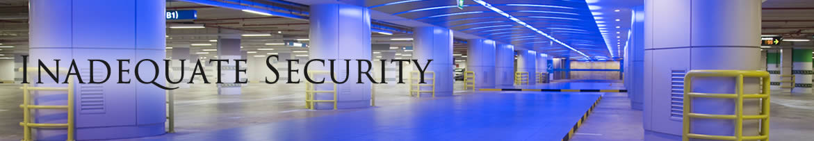 inadequate security