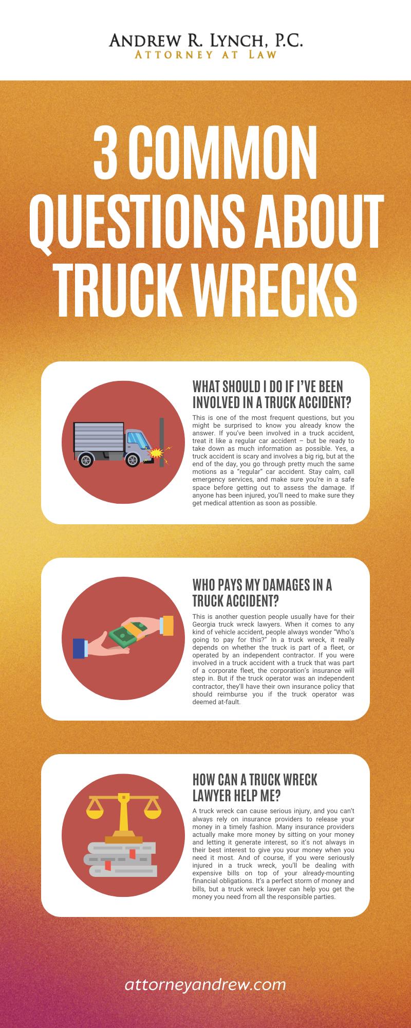 Three Common Questions about Truck Wrecks
